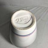 Vase old D. DINIS painted ceramics drawing flowers Decoration Vintage