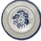 Set of four Lunéville KG plates model Annecy from around 1930.