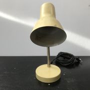Beige metal desk lamp