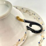 Tasse et sa Sous-Tasse en porcelaine - Vieux Paris - XIXe Siècle