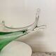 Gondole en verre de Murano vert - Sommerso