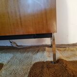 1960s teak and chrome sideboard