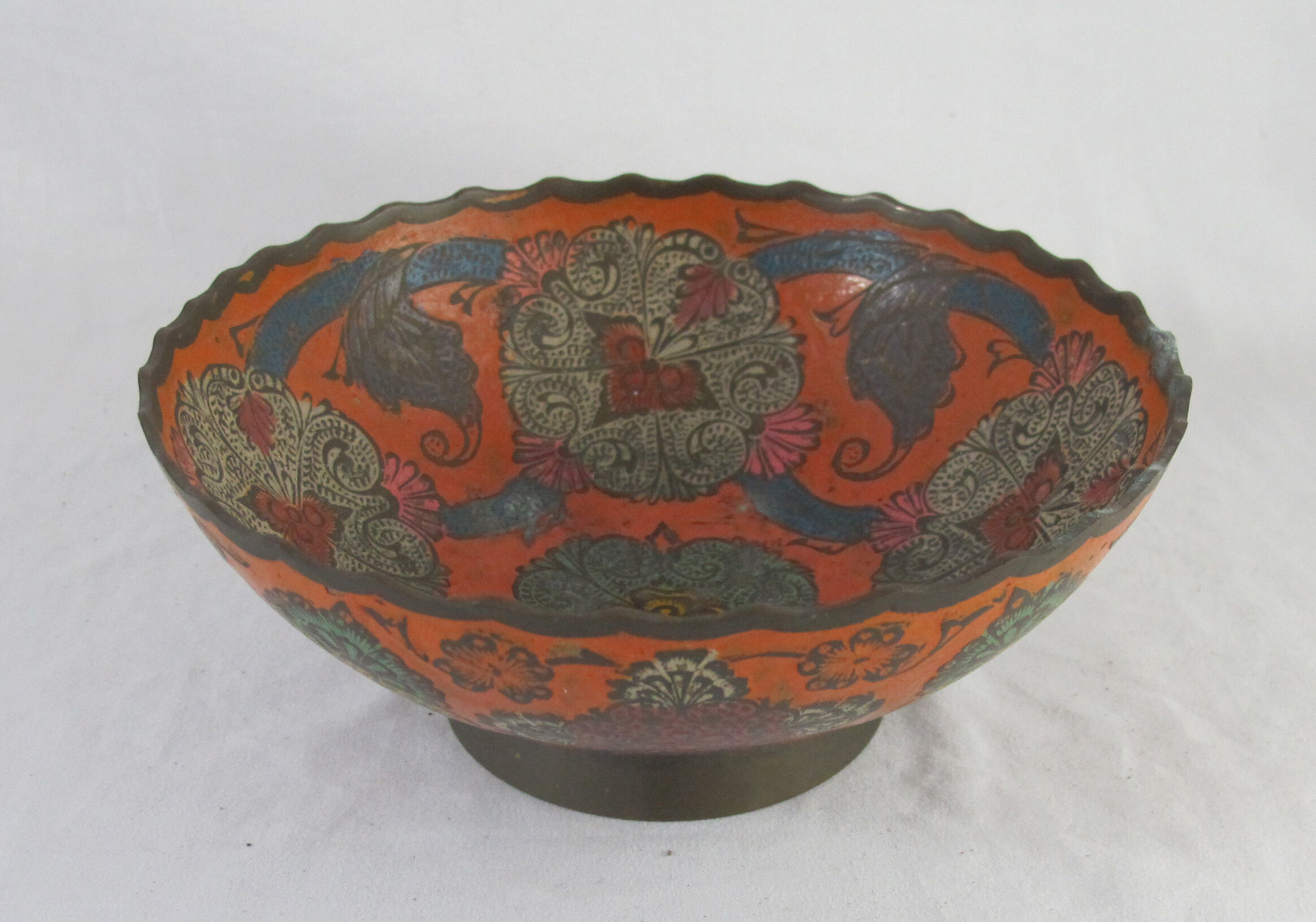 Bowl or empty oriental metal pocket