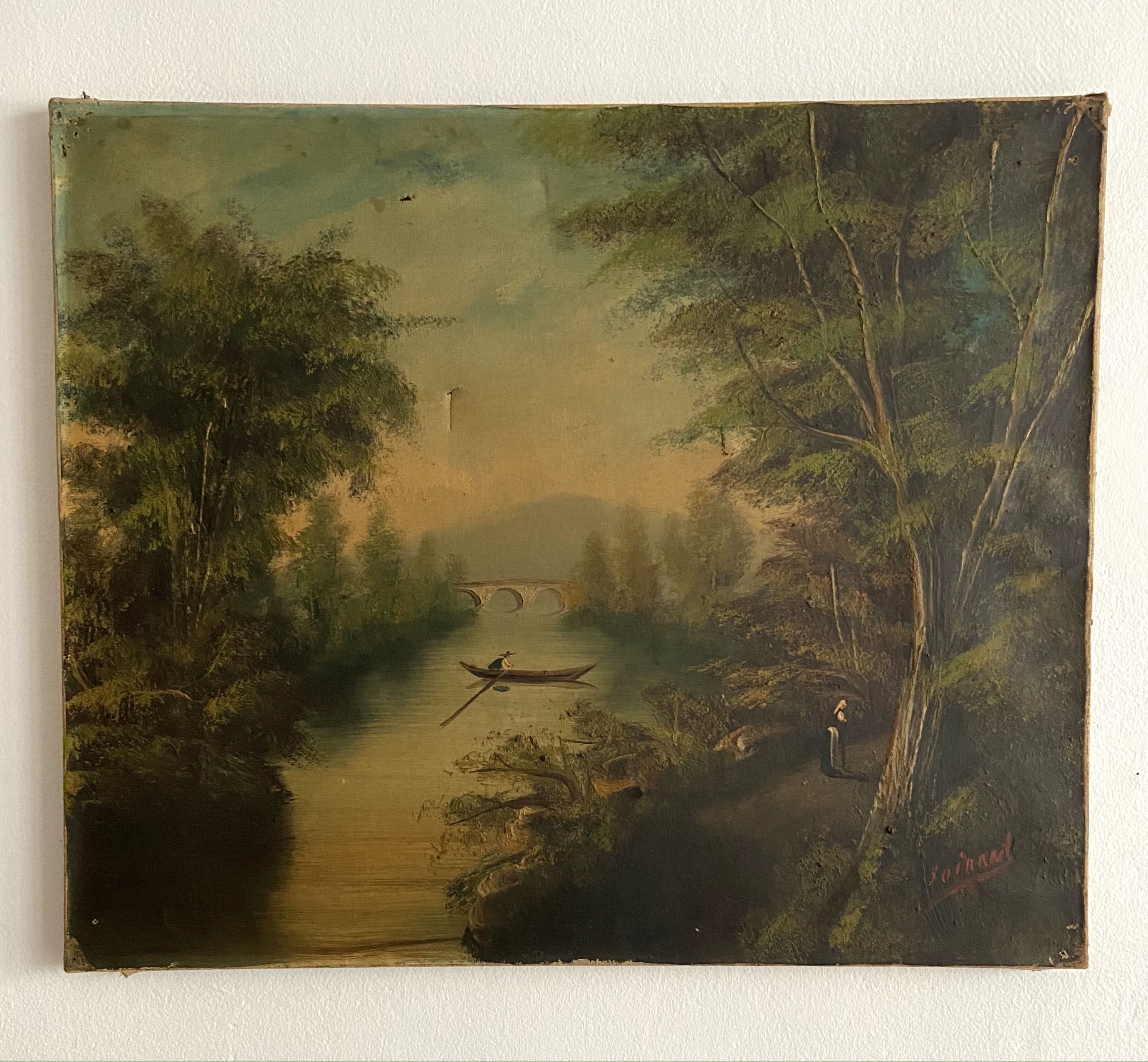Canvas on canvas by Soirant