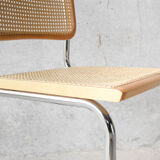 Pair of cesca chairs B32 by Marcel Breuer