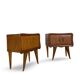 Paire de tables de chevet italiennes, milieu XXème