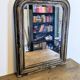 Antique Louis-Philippe style mirror with a marble frame 60 x 48 cm