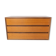 Wall mounted cabinet in teak of danish design from the 1960s.