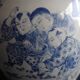 Ancient pot cover Chinese porcelain around 1900 Guangxu