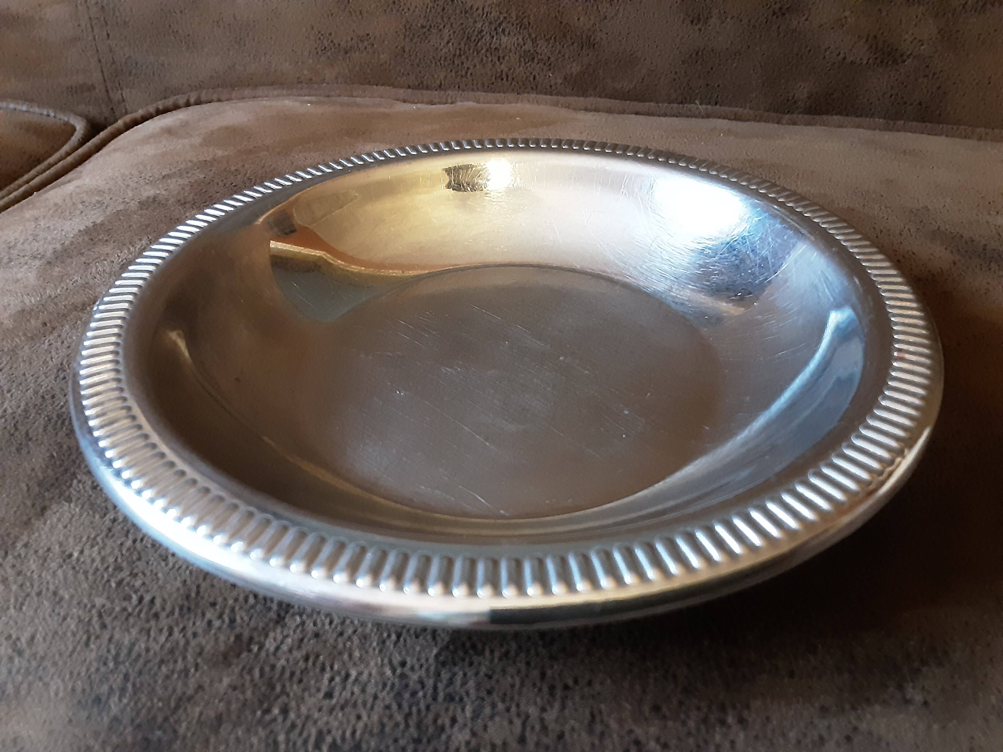 Vintage metal bowl by Jean Couzon