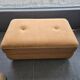 Banquette/ottoman - "Jacques Leleu collection" caramel velvet
