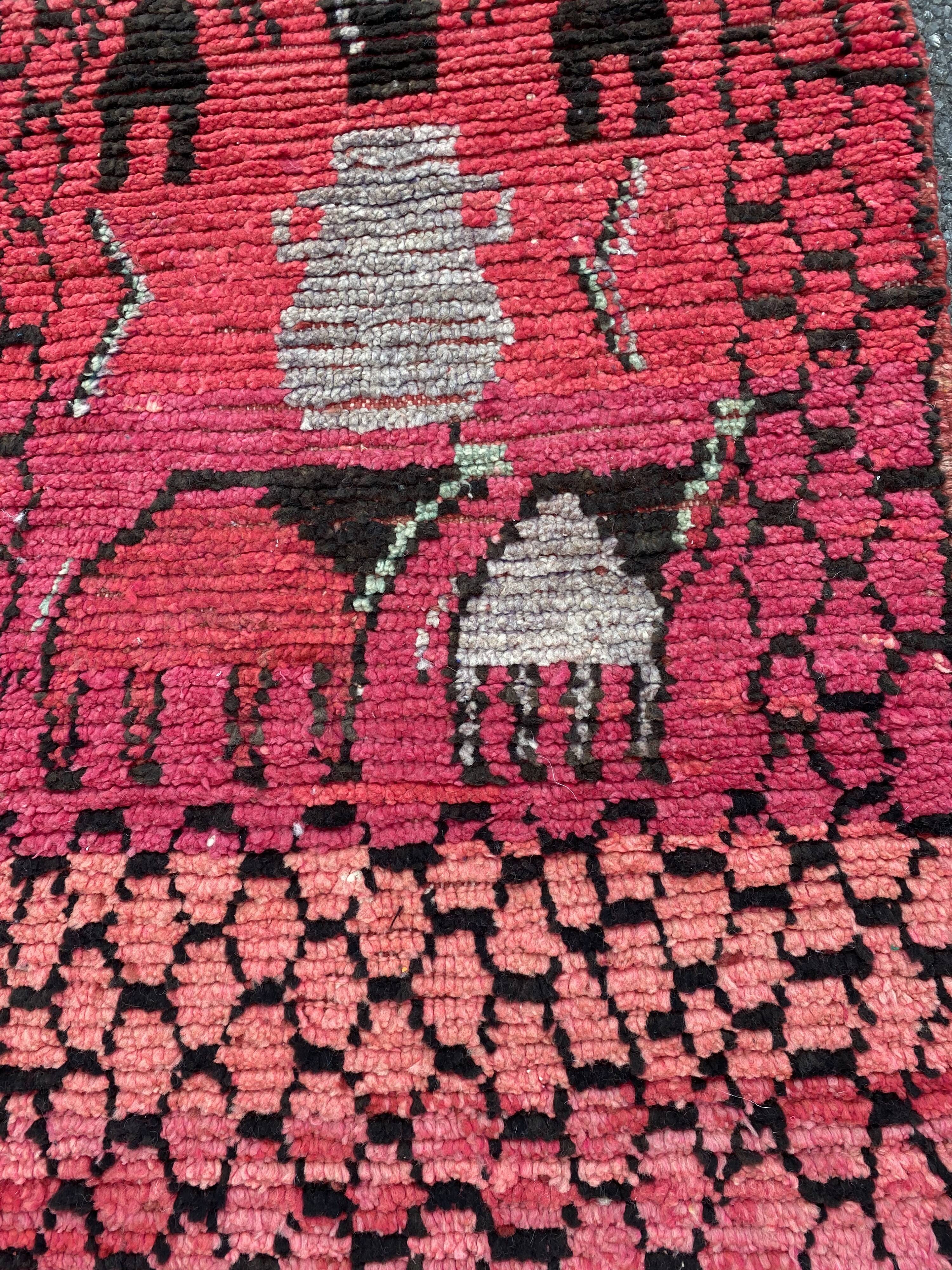 Berber carpet Boujaad corridor 70x290 cm