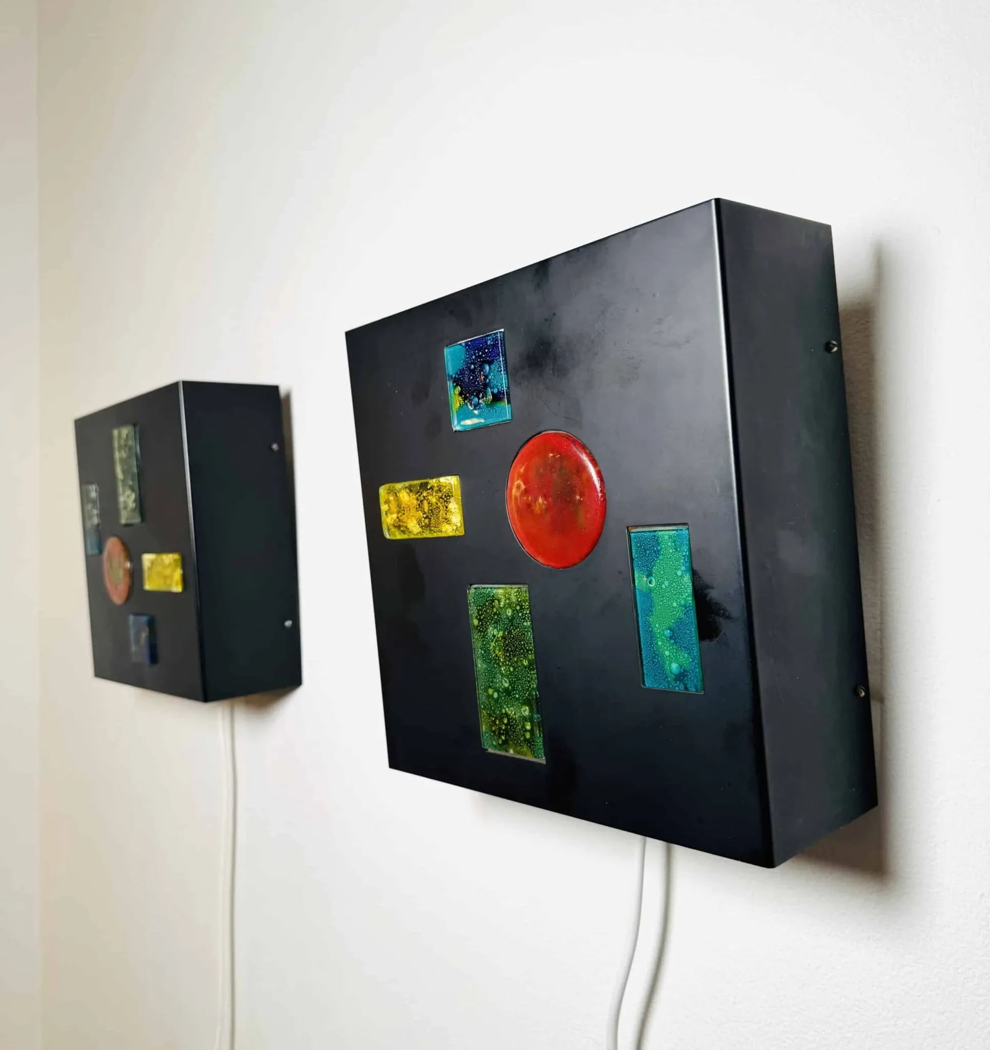 C-1672 'Alchemie' Lamps By Raak Amsterdam, The Netherlands, 1960S