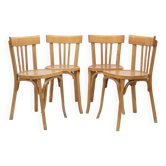 BAUMANN bentwood bistro chairs, set of 4