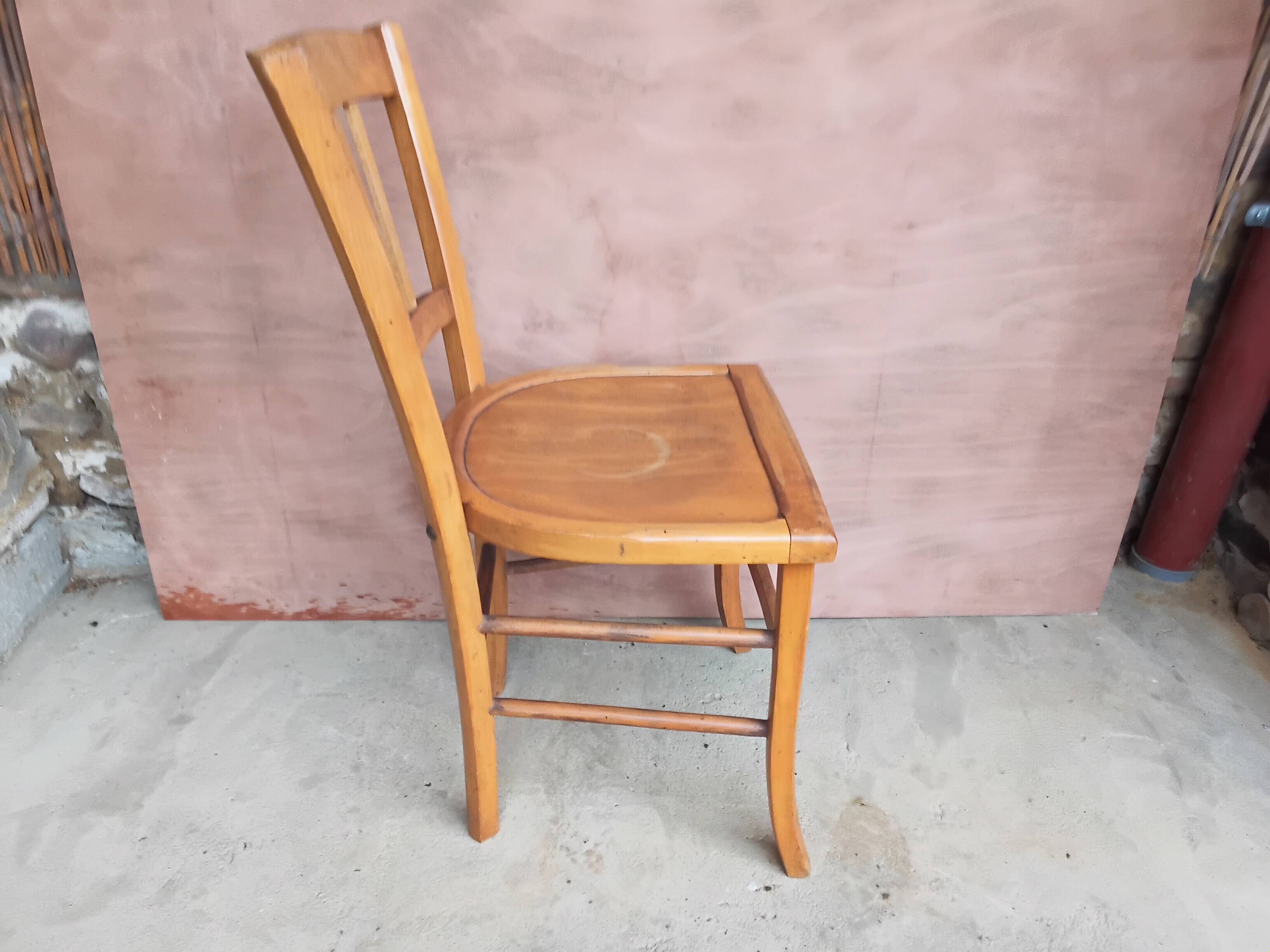 Duo of bistro chairs