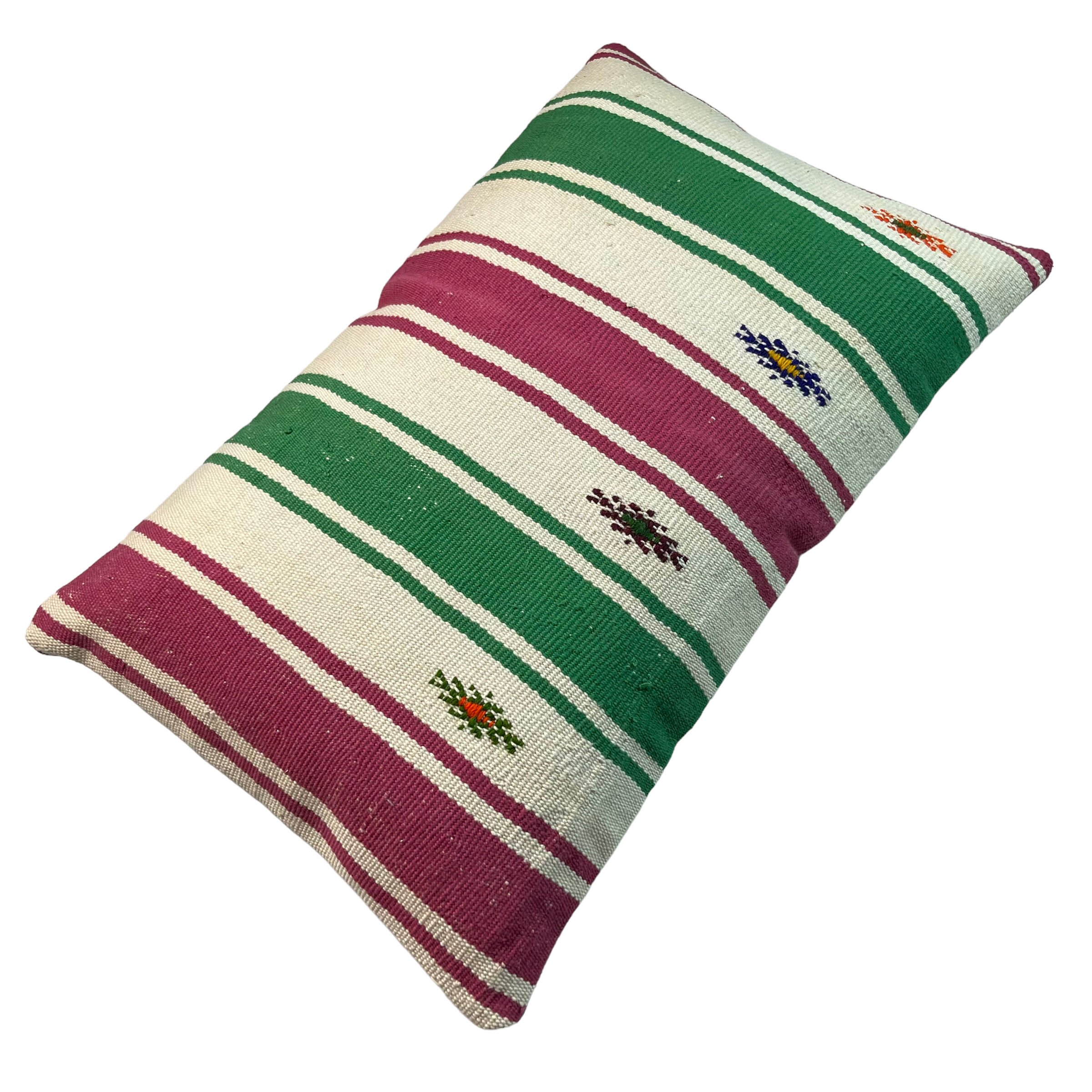 Housse de coussin kilim turc vintage, 40 x 60 cm
