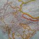 a geographical map from Atlas Quillet year 1925 map: political India