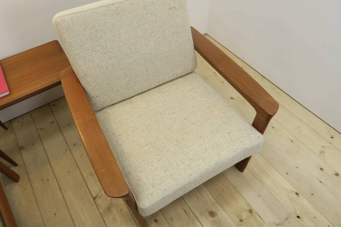 Paire de fauteuils en teck, Komfort Møbler, Danemark 1960