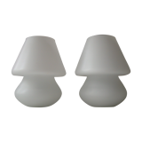 Lampes blanches vintages SCE