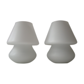 Lampes blanches vintages SCE