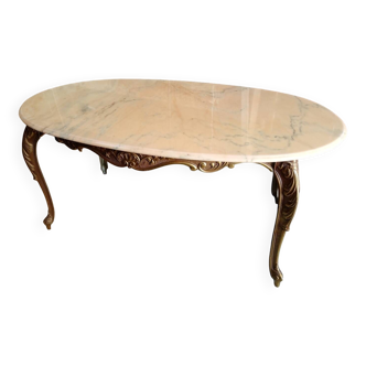 Marble coffee table
