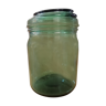 Durfor green glass jar