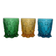 Verres Goblets Saint Louis Creusot - Blue / Rocaille / Glass