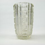 Old glass vase, Czechoslovakia