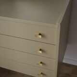 Vintage chest of drawers spindle feet