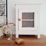 Glass medicine cabinet