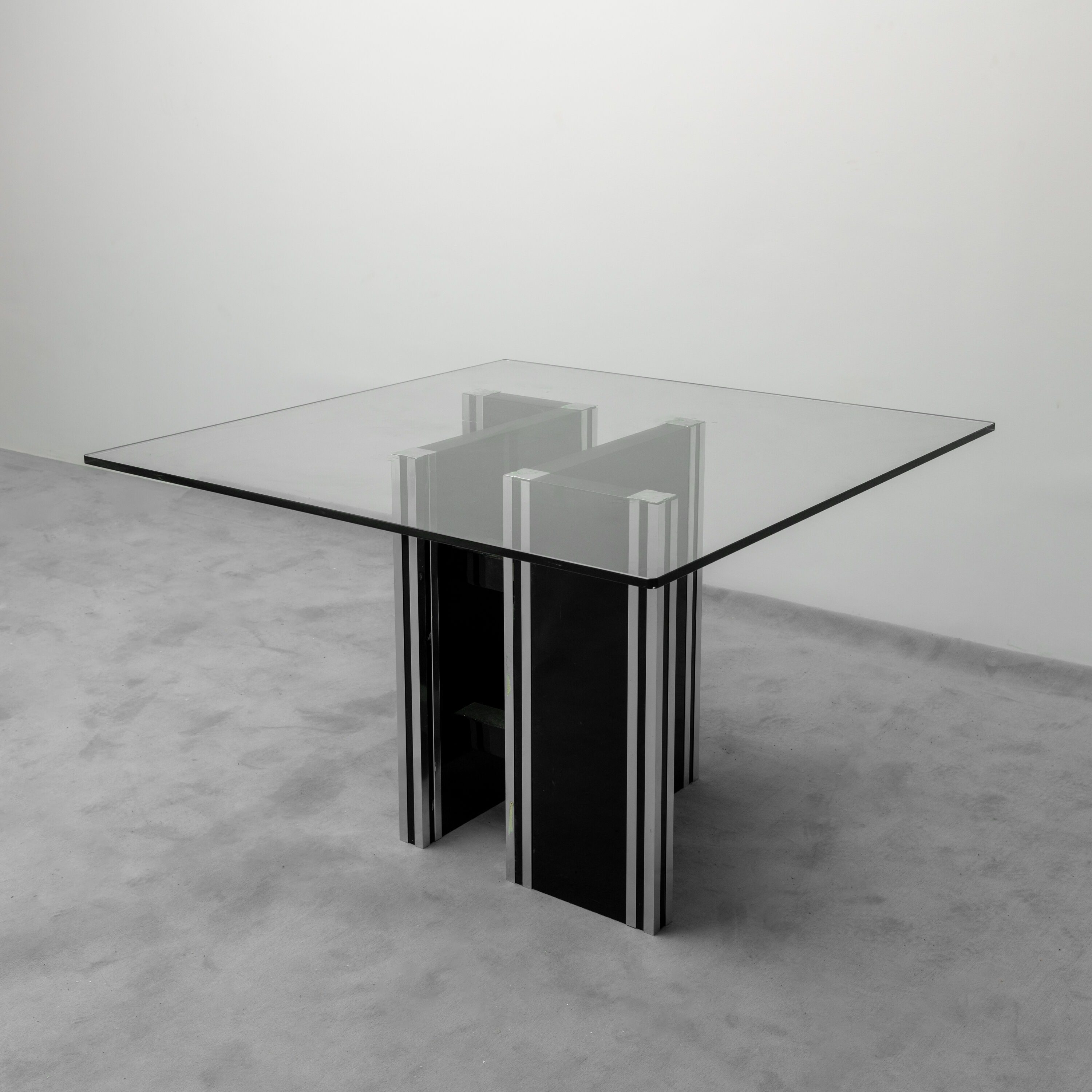 dining table wood glass 70