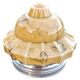 Ceiling light or Art Deco wall sconce in marble-effect glass, Austria 1930s.