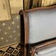 Upholstered bed in Louis XV style