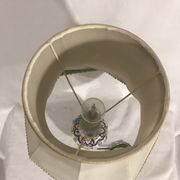 Old lamp vase painted ceramics  Quimper
