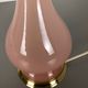 Murano glass "rose" table desk light Cenedese Vetri 1960s