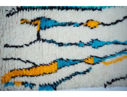 Colorful Berber carpet 176 X 50cm