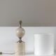 Travertine table lamp 1970