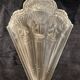 Art deco wall light, signed "noverdy", 1930s.