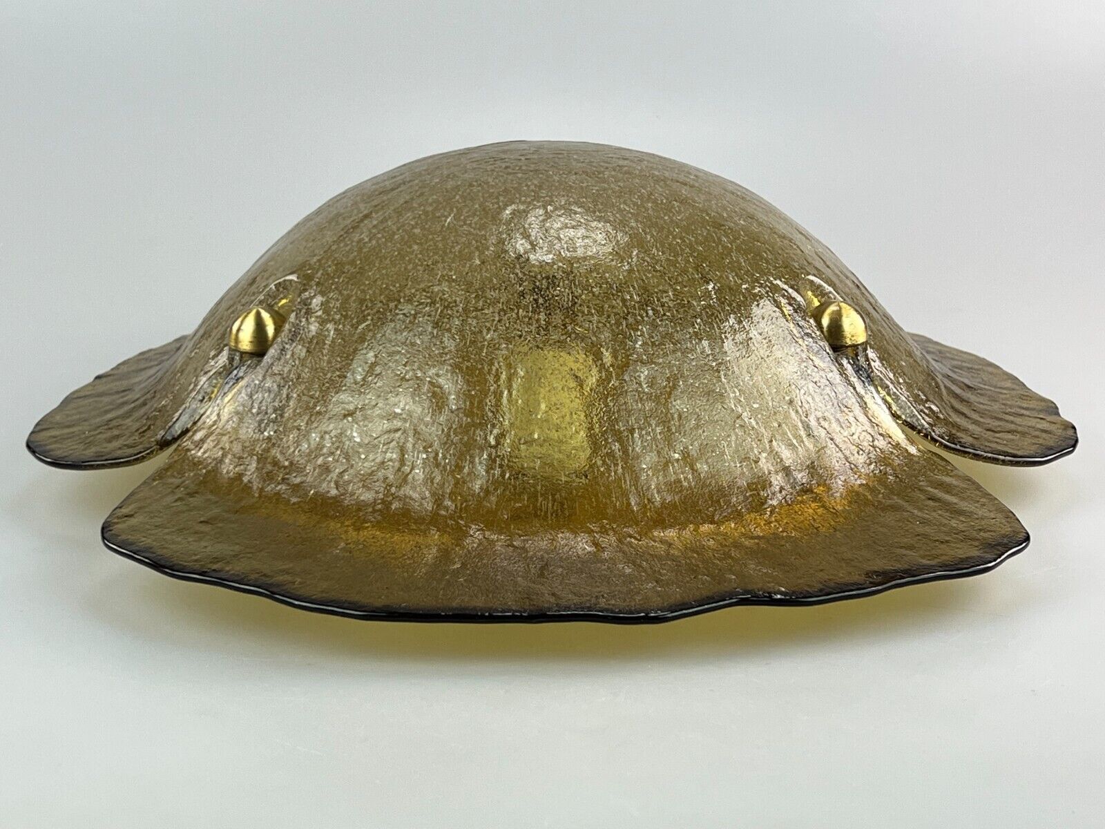 60s 70s Peill & Putzler ceiling lamp glass space design lamp