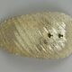 1960s/70s Lamp/Wall Light, Glass, Brass, Leaf, Space Age Design