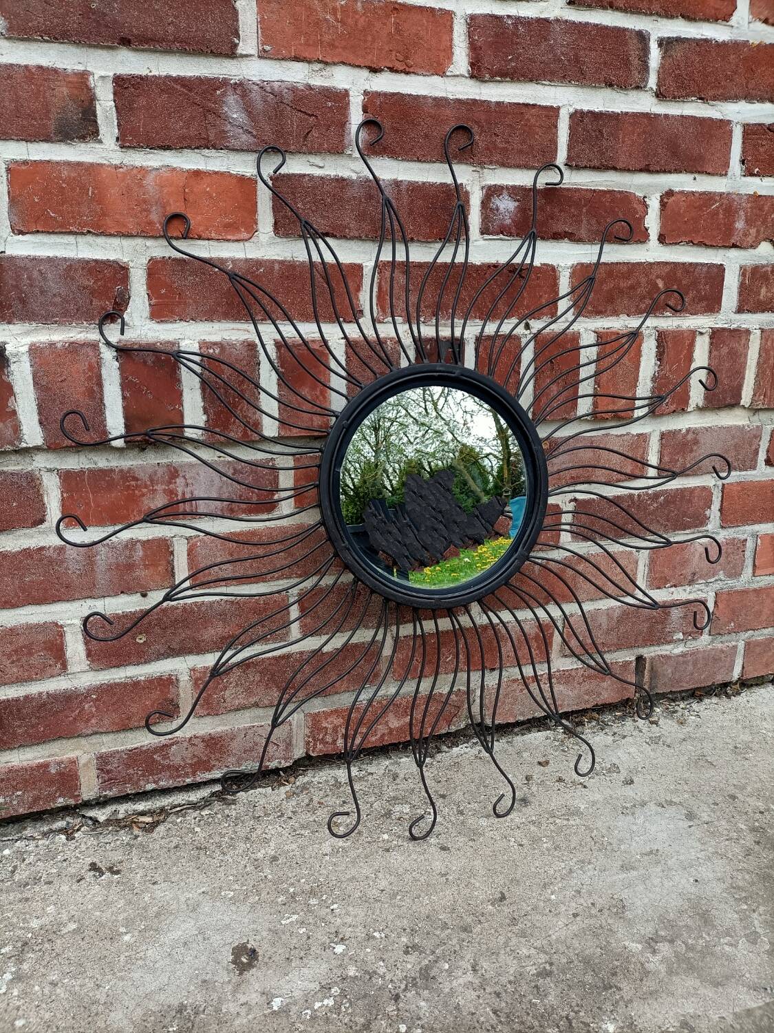 Large Sun Mirror decor