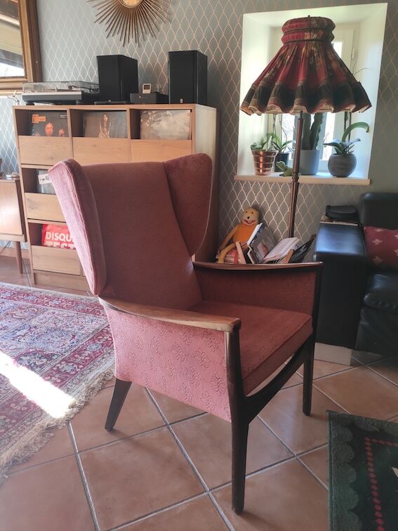 Wingback chair of Parker Knoll 1960s