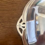 Art Nouveau Bread Basket Silver-Plated Metal Gallia Christofle