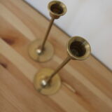 Brass candle holders