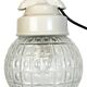 Vintage White Porcelain Pendant Light, 1970s