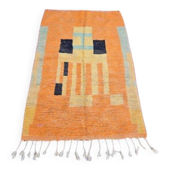 Moroccan Beni Ouraine Berber rug, size 200 x 300 cm