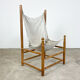 Fauteuil hamac bohème vintage