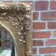 Miroir sculpté bois doré 73x63 cm