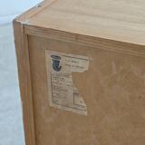 Wooden commode U 453 black and white by Jiri Jiroutek for Intérier Praha