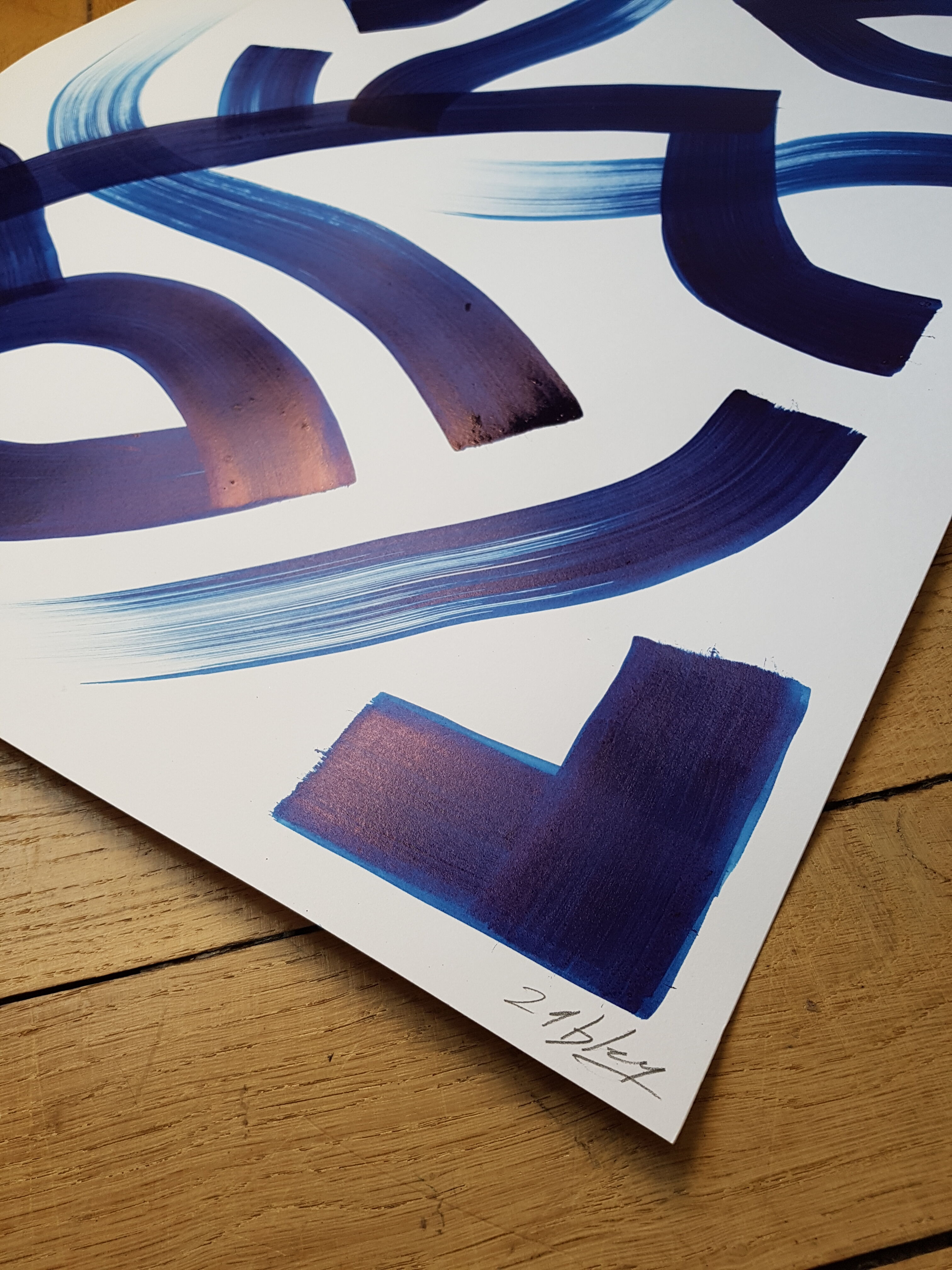 Painting on paper - Untitled